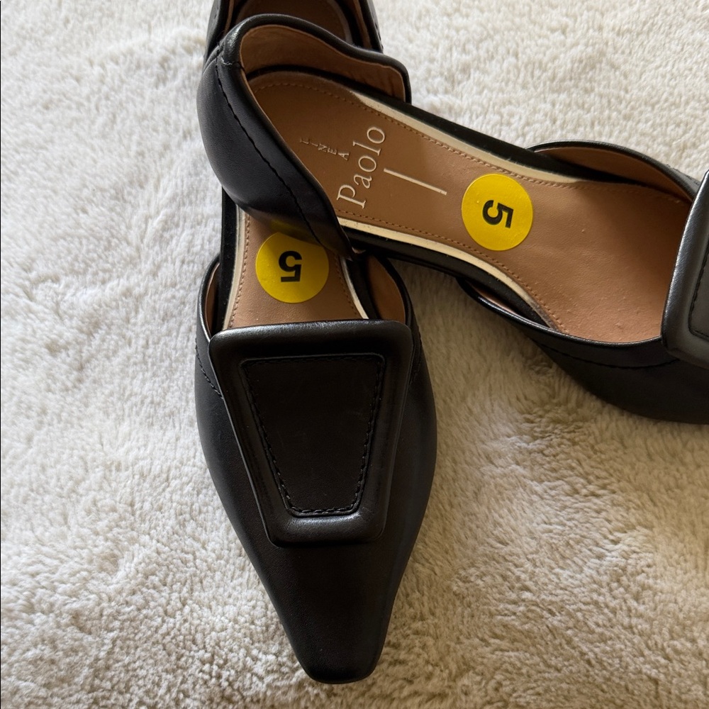 Paolo Women's Elegant Black Loafers